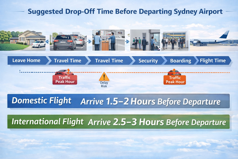 Choose Pickup Time Airport