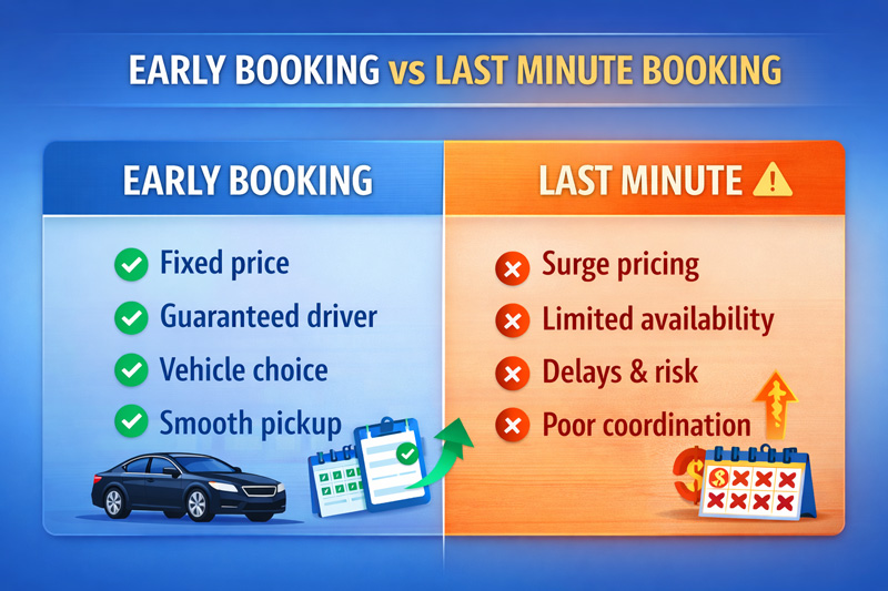 When To Book Airport Transfer