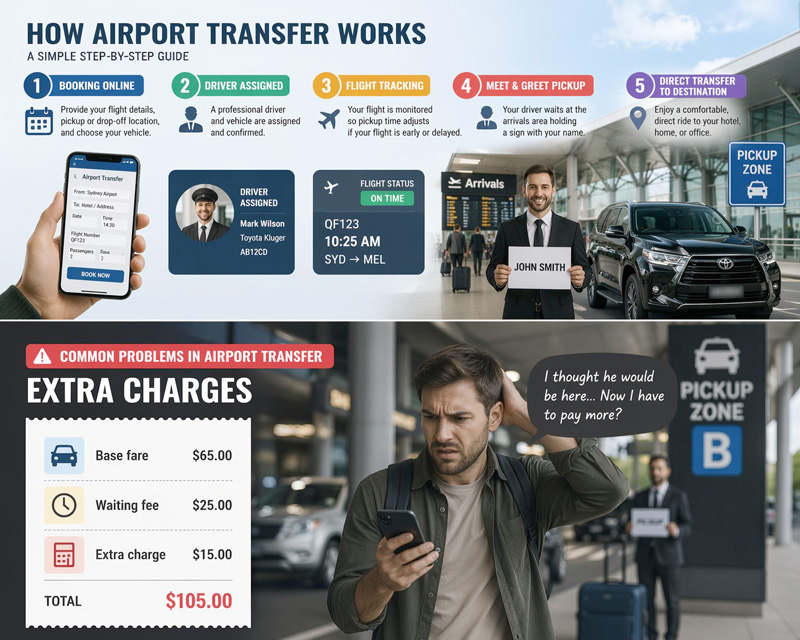 How Airport Transfer Works in Sydney