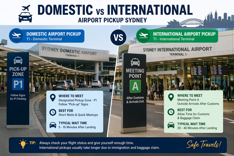 Domestic vs International Pickup
