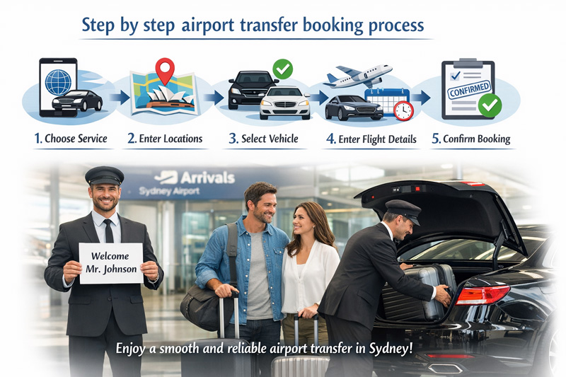 Booking Airport Transfer Step By Step