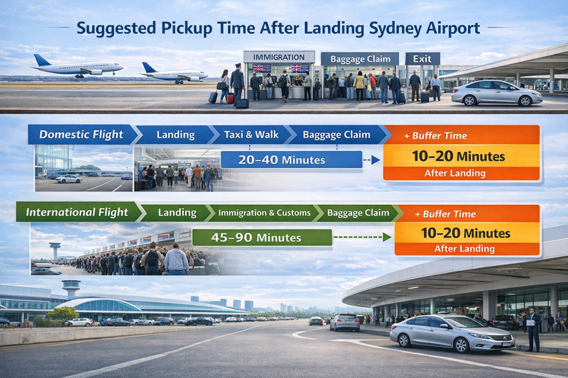 Choose Pickup Time Airport
