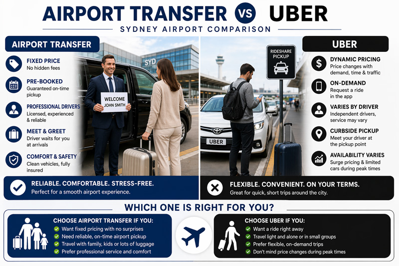 Airport Transfer vs Uber
