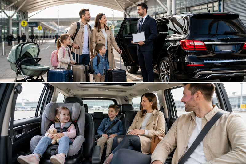Airport Transfer For Families
