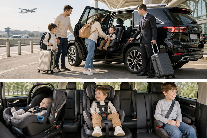 Airport Transfer With Child Seats